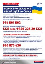 Pomoc pro občany Ukrajiny přicházející do České republiky 1